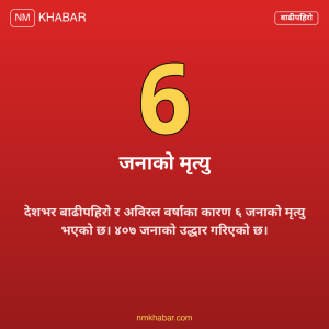 बाढीपहिरोमा मृत्यु