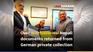 Over 800 historical Nepali documents returned from German private collection