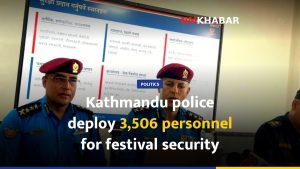 Kathmandu police deploy 3,506 personnel for festival security