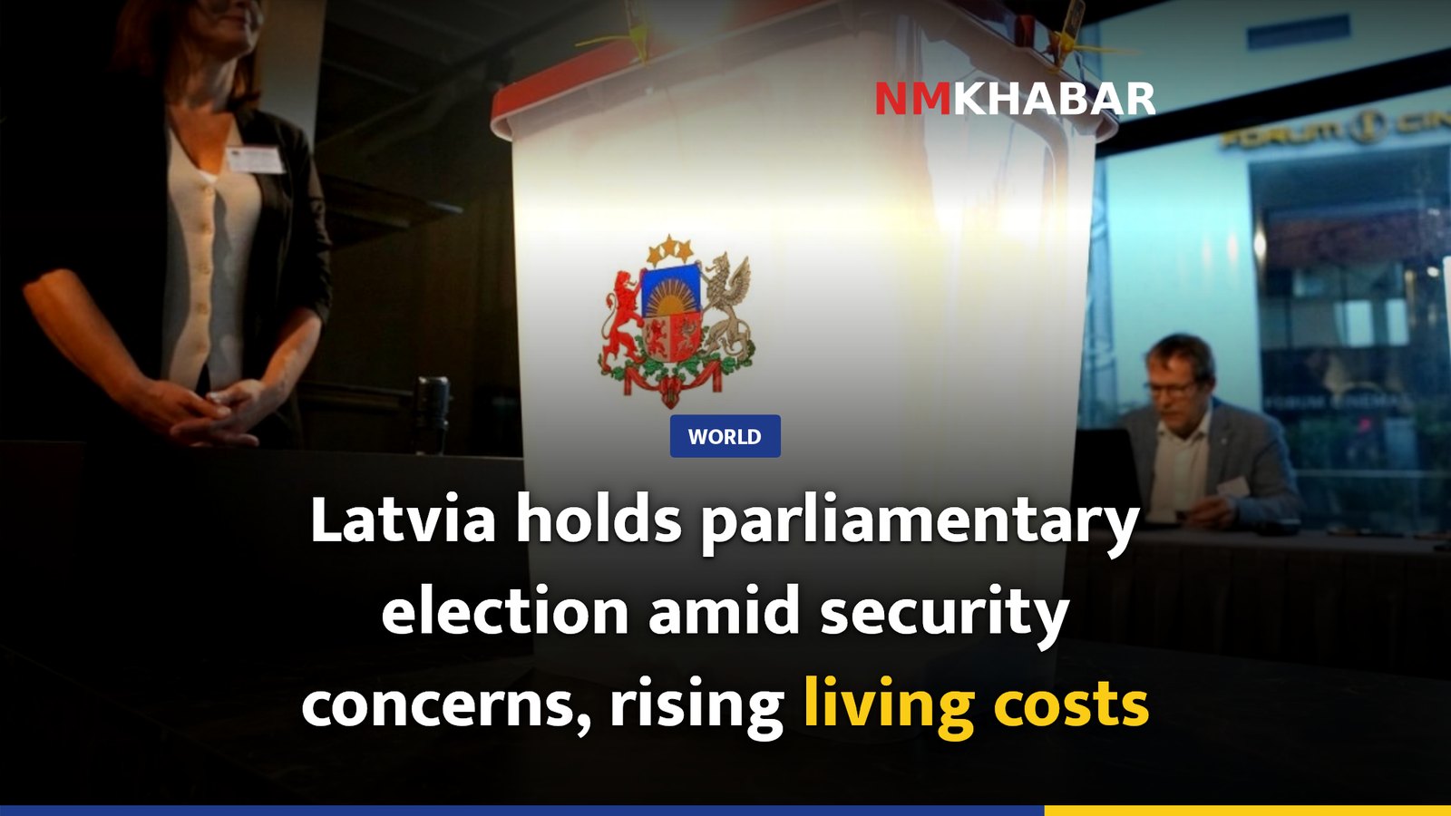 Latvia holds parliamentary election amid security concerns, rising living costs