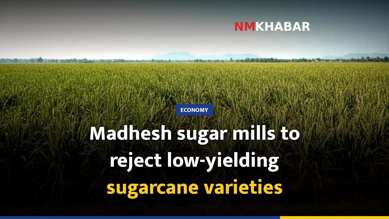 Madhesh sugar mills to reject low-yielding sugarcane varieties