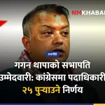 कांग्रेस महाधिवेशन, गगन थापा